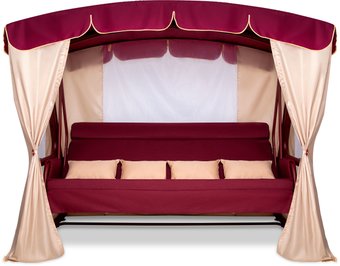 Садовые качели Arno-Werk Роттердам (бордовый)