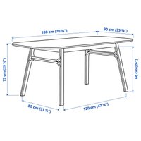 Кухонный стол Ikea Voxlov 40434322