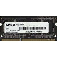 Оперативная память AMD Radeon Entertainment 2GB DDR3 SO-DIMM (R532G1601S1S-UO)