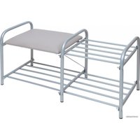 Банкетка Nika Люкс ЭТЛ1/С (серый)