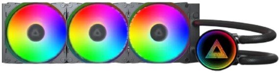 

Система жидкостного охлаждения для процессора Montech LightFlow ARGB 360 (черный)