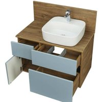  Акватон Тумба с умывальником Мишель 80 1A2568K0MIDR0