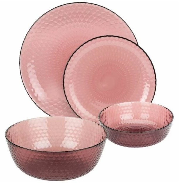 Столовый сервиз Luminarc Идиллия Лилак O0202 (19пр)