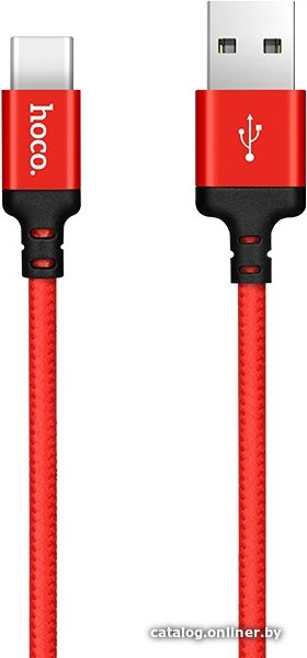 Кабель Hoco X14 USB Type-C (1 м, красный)
