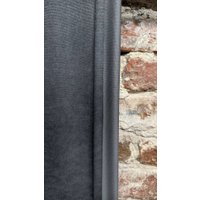 Комплект штор КронасМАрт Канвас 300x250 (2шт, темно-серый)