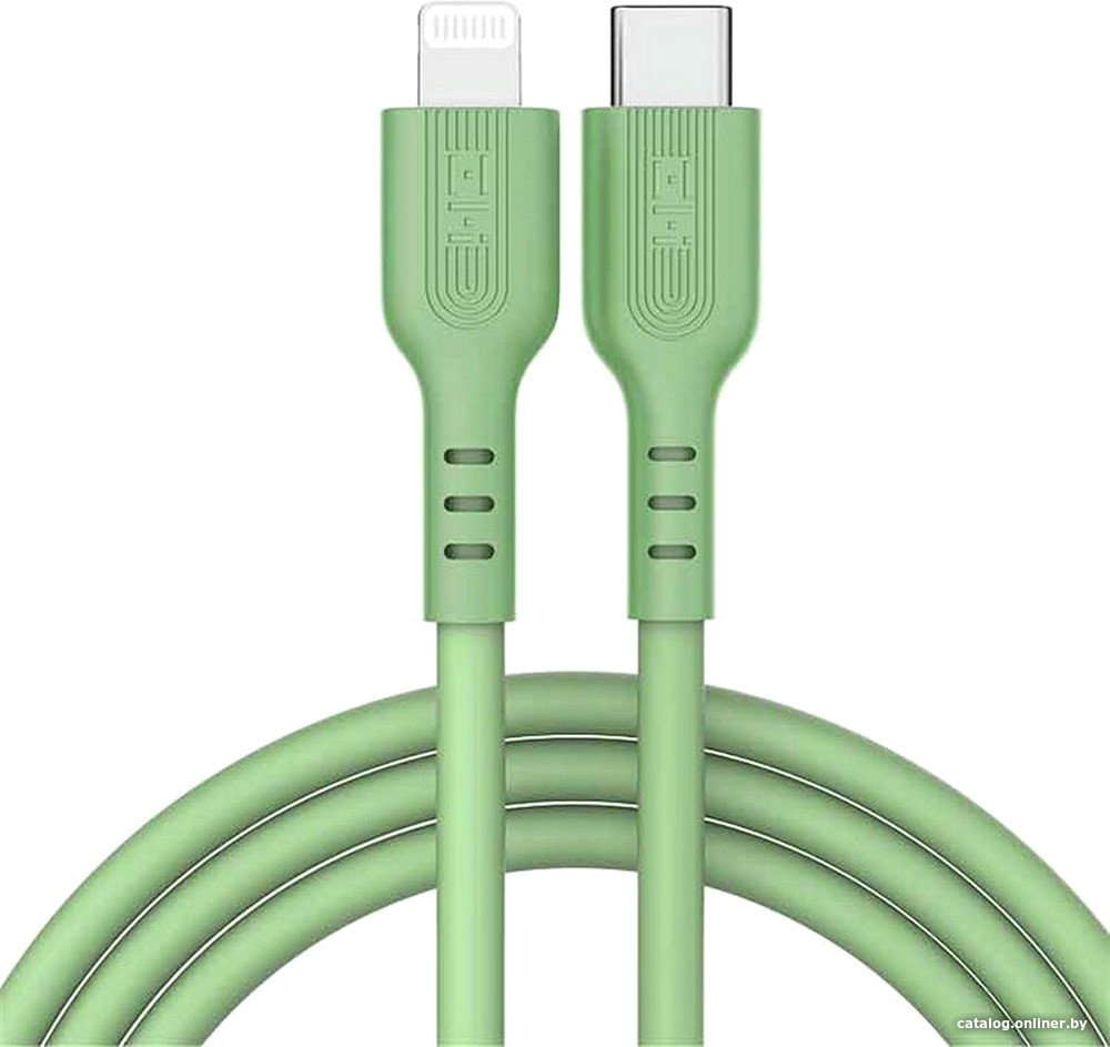 Кабель ZMI GL870 USB Type-C - Lightning (1 м, зеленый)