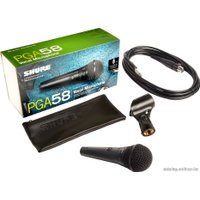 Проводной микрофон Shure PGA58-QTR