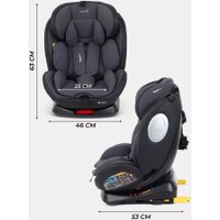 Детское автокресло Rant Basic Twist Pro isofix YC06 (серый)