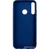 Чехол для телефона Case Matte для Huawei P40 lite E/Y7P/Honor 9C (синий)