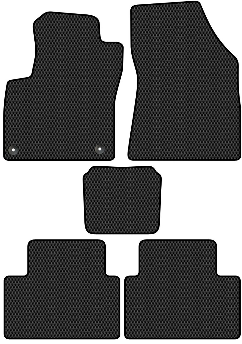 

Комплект ковриков для авто Alicosta FAW Bestune T55 I (suv) 2021 - Н.В. (черный, ромб)