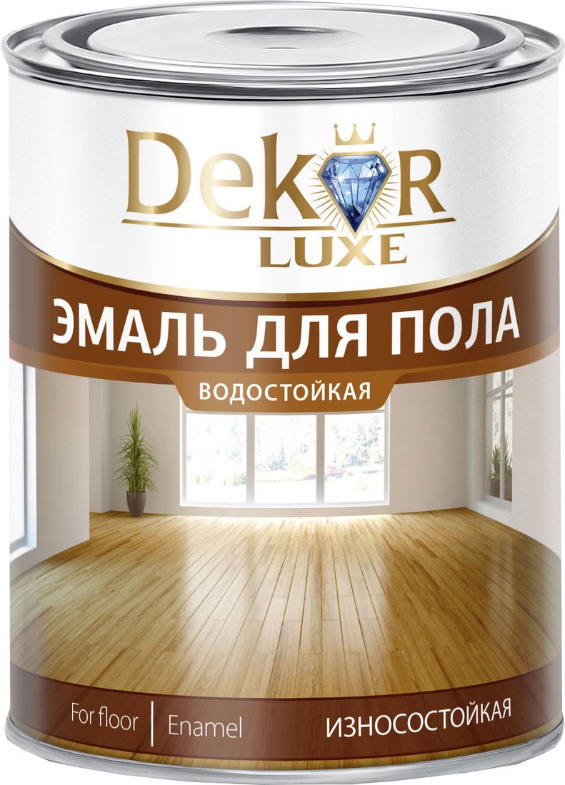

Эмаль Dekor для пола 6 кг (терракотовый)