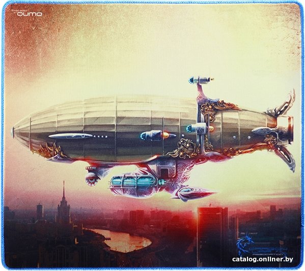 

Коврик для мыши QUMO Dragon War Moscow Zeppelin