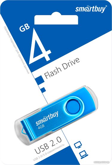 SmartBuy Twist 4GB (niebieski)
