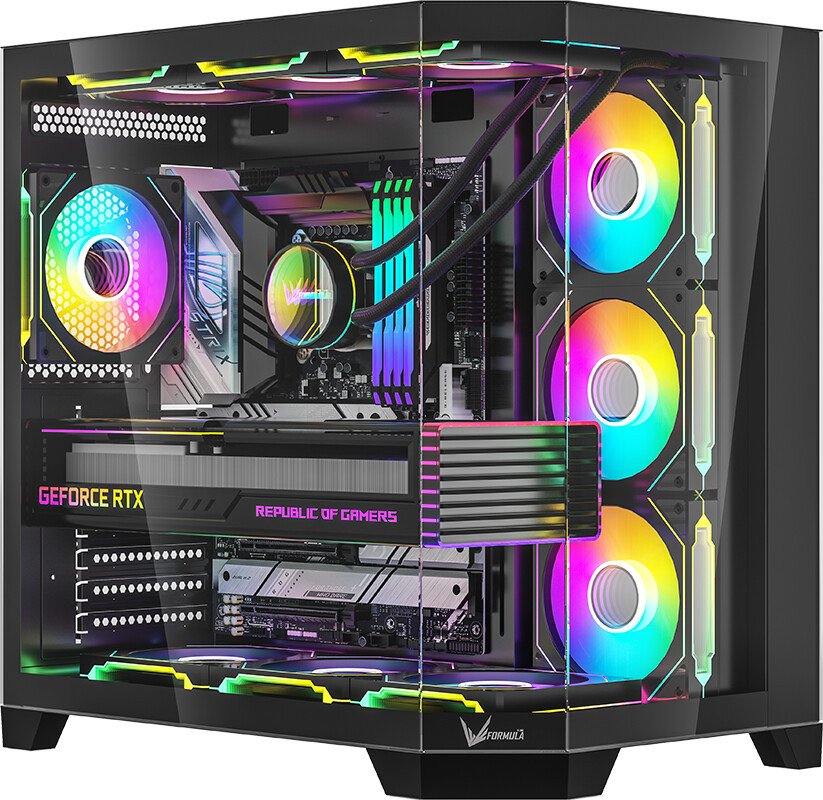 Корпус Formula Crystal Z6 Floe (черный)