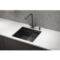 Кухонная мойка Granula KS-5045U (черный матовый)