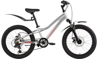 Детский велосипед Forward Twister CX 20 2026 (серебристый)