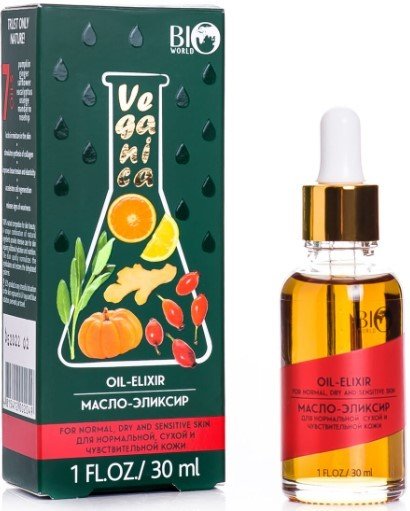 

Bio World Масло для лица Botanica эликсир для сухой и чувствительной кожи (30 мл)