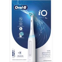 Электрическая зубная щетка Oral-B iO Series 4 IOG4.1A6.1DK (белый)