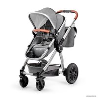 Универсальная коляска KinderKraft Veo (3 в 1, серый/серебристый)