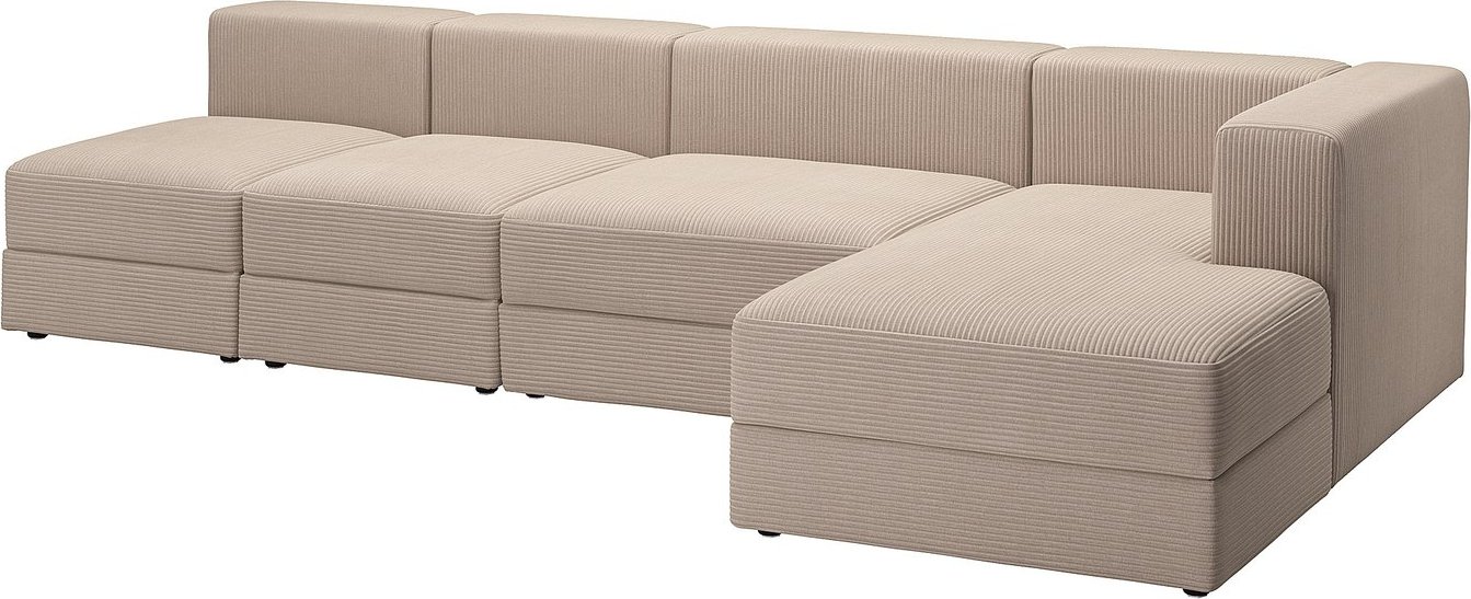 

Модульный диван Ikea Jattebo правый/самласа серо-бежевый s79469481