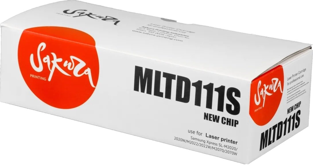 

Картридж Sakura Printing SAMLTD111S-N (аналог Samsung MLT-D111S)