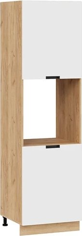 

Шкаф напольный Трия Гренада 1П6 (дуб крафт золотой/холст белый)