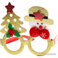 Карнавальные очки Феникс-Презент Снеговик с елкой 87098 в Мозыре