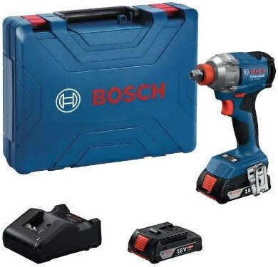 Гайковерт Bosch GDX 18V-285 Professional 06019N2122 (с 2-мя АКБ, кейс)