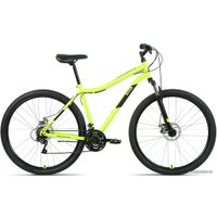 Велосипед Altair MTB HT 29 2.0 D р.19 2022 (ярко-зеленый/черный)