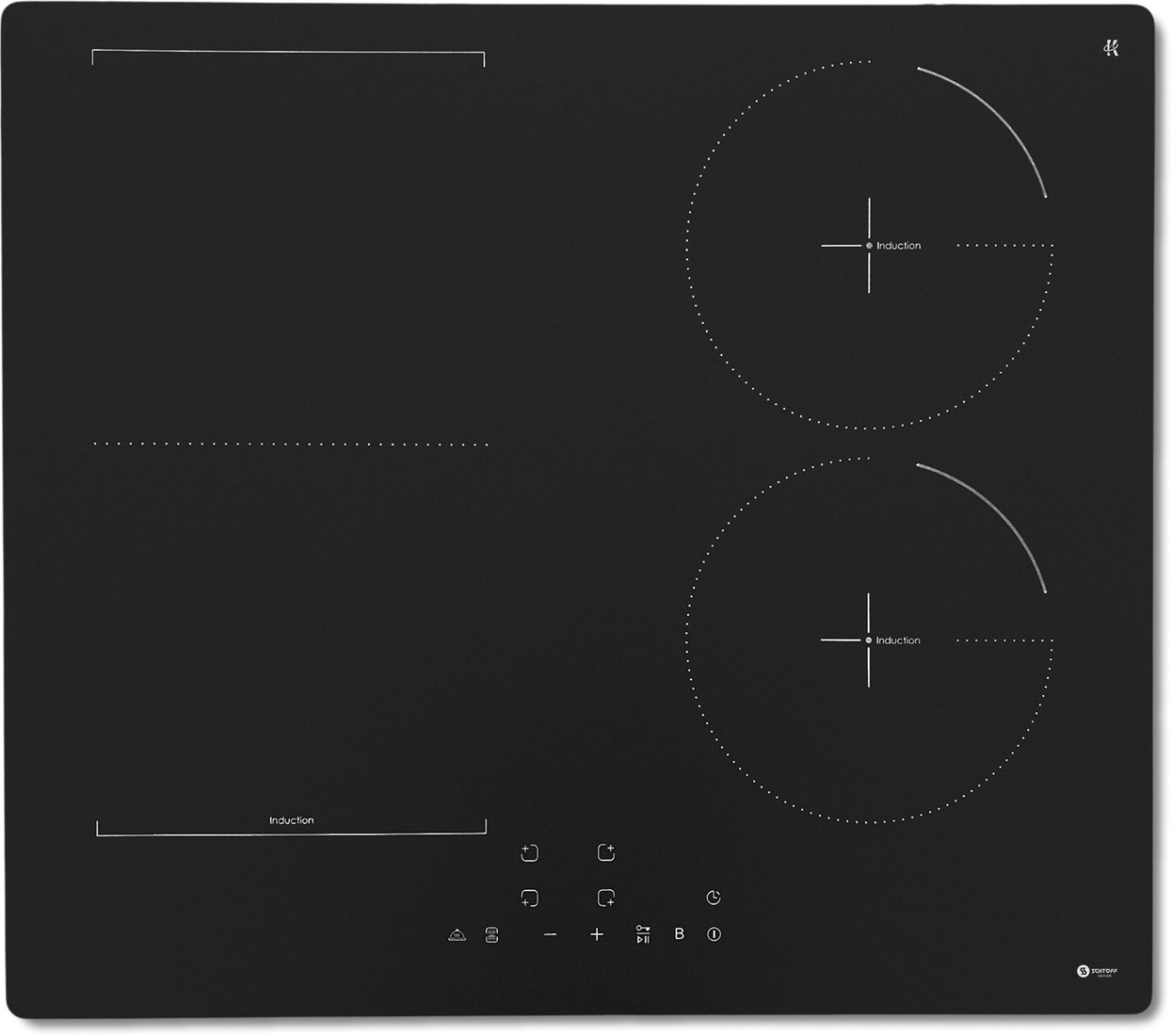 Варочная панель Schtoff I60H15 Nano Matte Black