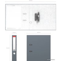 Папка-регистратор Erich Krause Business 50 мм 721 (серый)