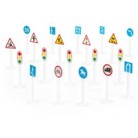 Развивающая игрушка Полесье Дорожные знаки №2 (20 элементов) 64202
