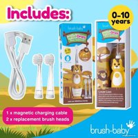 Электрическая зубная щетка Brush-Baby WildOnes Lion