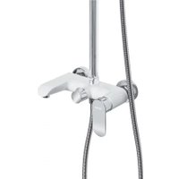 Душевая система  Grocenberg GB7010 (белый хром)