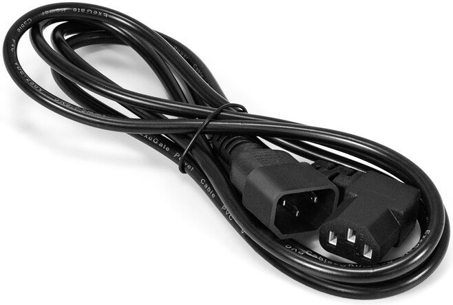 

Кабель ExeGate EC-1.8P-C13(У)-C14/3x0.5Cu (1.8 м, черный)