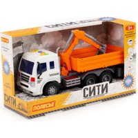 Экскаватор Полесье Сити 96005 (оранжевый)