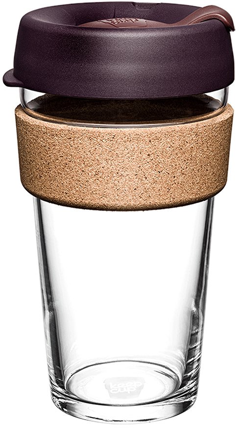 

Многоразовый стакан KeepCup Brew Cork L Alder 454мл (фиолетовый)