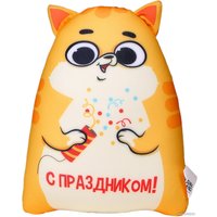 Игрушка-подушка Mni Mnu Котэ С праздником 9250609
