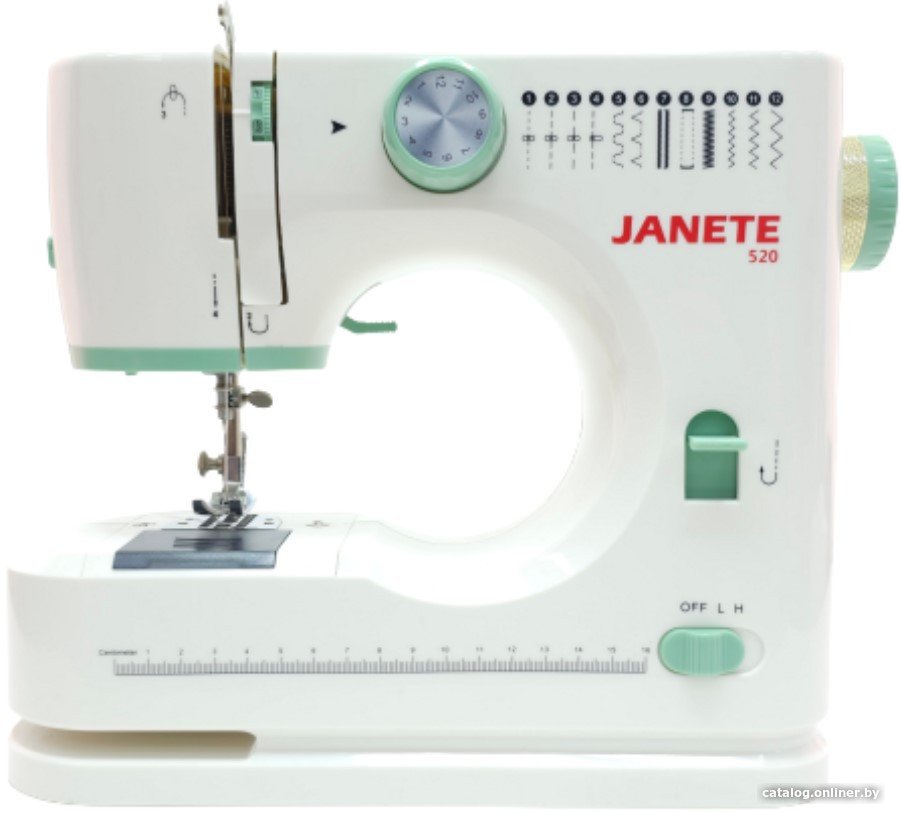 Электромеханическая швейная машина Janete 520