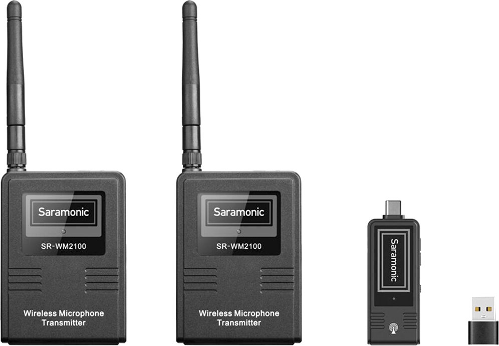 

Радиосистема Saramonic SR-WM2100 U2 (TX+TX+RX)