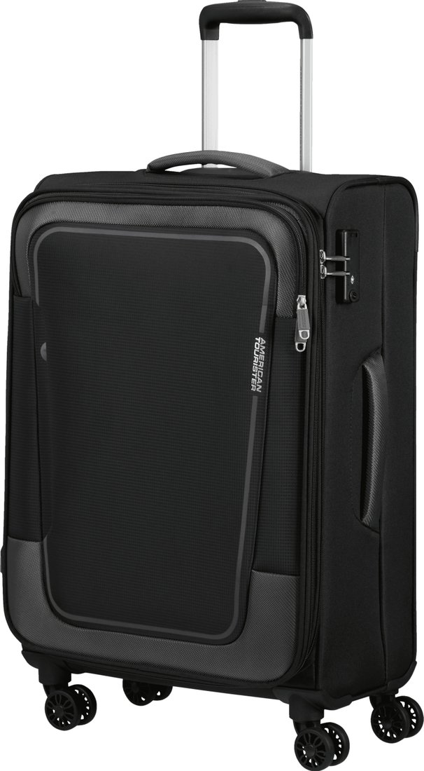 

Чемодан-спиннер American Tourister Pulsonic Asphalt Black 68 см