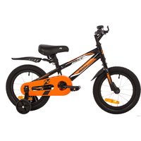 Детский велосипед Novatrack Juster 14 2023 145JUSTER.BK23 (черный)