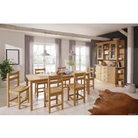 Кухонный стол Диприз Indra 160 (без вставки/бейц/масло отто 1) в Бобруйске