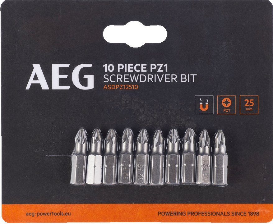 Набор бит AEG Powertools 4932479523 (10 шт)