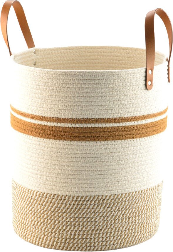 

Корзина Bergenson Bjorn Moen TL-BB-BSKMN-CTN-35 (бежевый/горчичный)