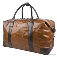 Дорожная сумка Carlo Gattini Fidenza Premium 4036-03 (коньячный/темно-коричневый)