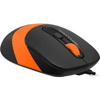 Мышь A4Tech Fstyler FM10S (оранжевый/черный)