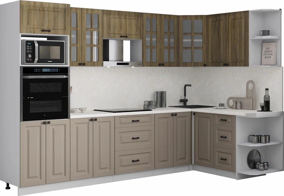 

Готовая кухня Интерлиния Мила Деко 1.68x3.0 PR (луна/дуб вотан/опал светлый)