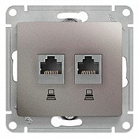Розетка компьютерная Systeme Electric Glossa GSL001285KK