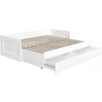 Кровать-тахта Mio Tesoro Сириус раздвижная 90x200 2.02.08.450.1 (белый)